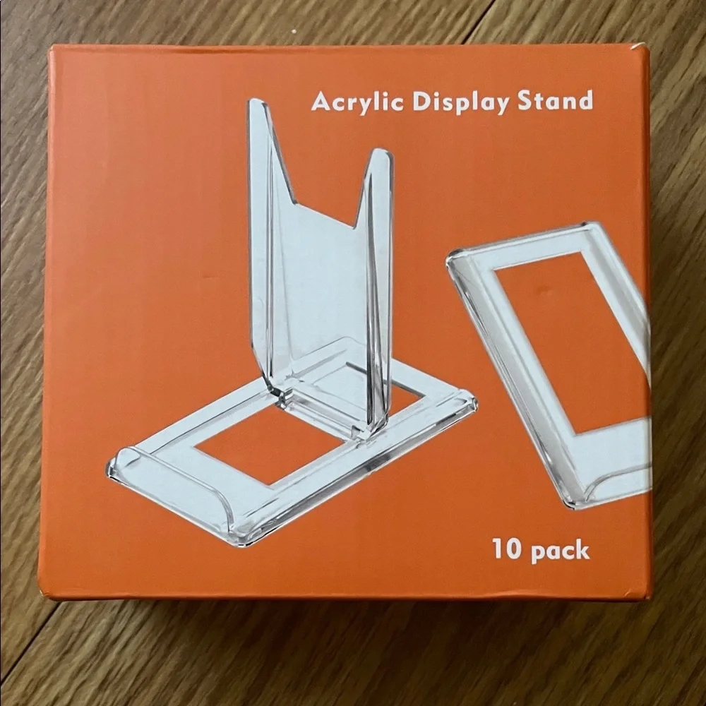 Handbag Acrylic Display Stand - Clear (10 pack per box)